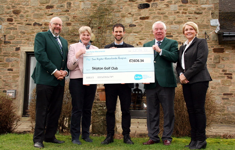 Skipton captains raise £7,606 for Manorlands hospice Northern Golfer