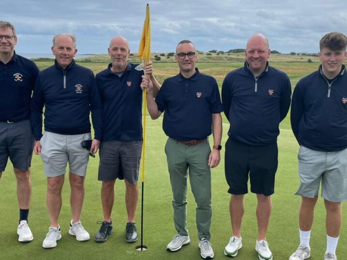 The Northumberland's Davison Cup final team