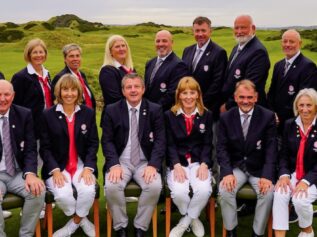 The England team
