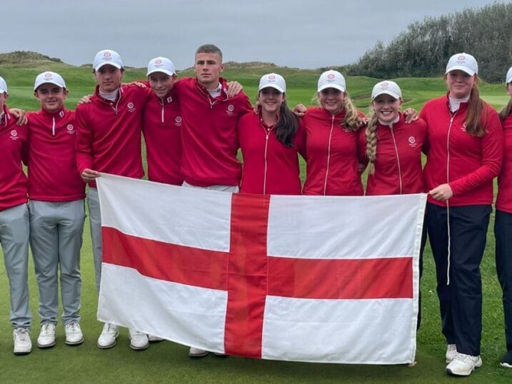 The England U16s team