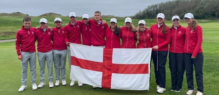 The England U16s team