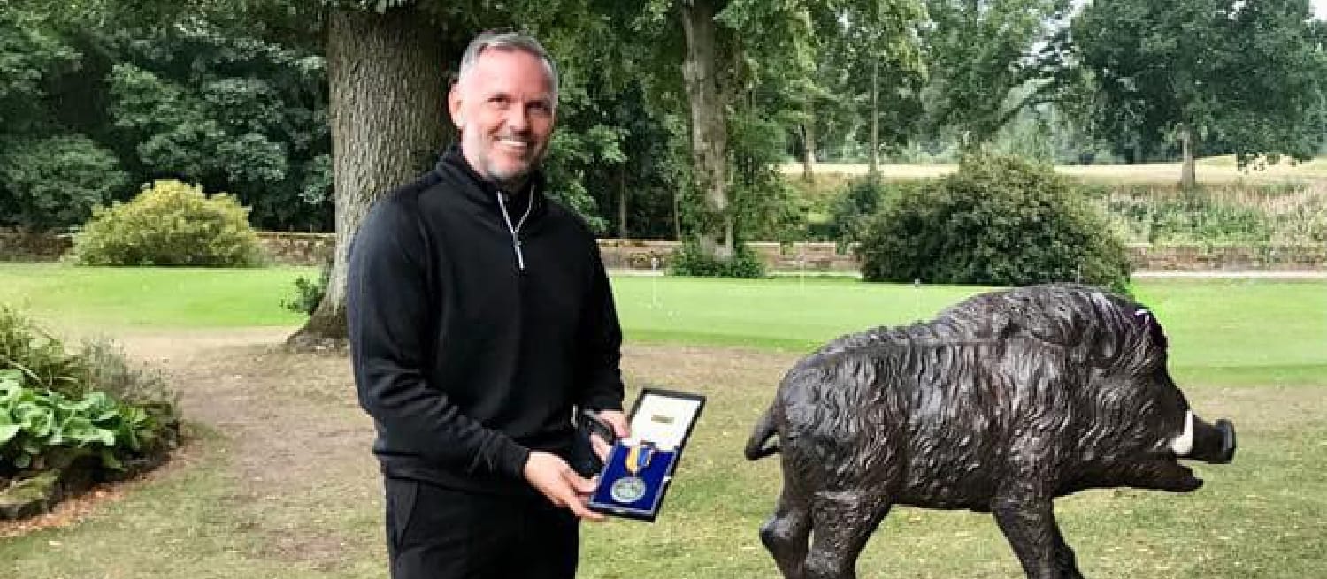 Richard Aisbitt wins Durham Order of Merit