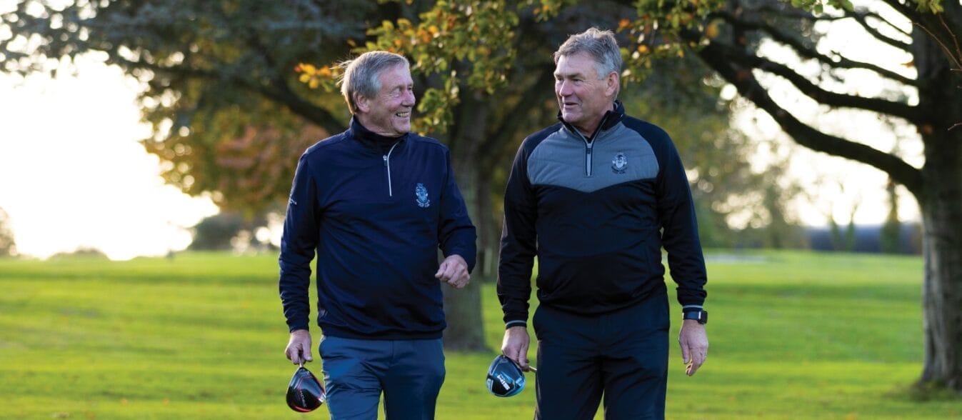 Match Play Pairs winners Ray Pipe and John Matthews