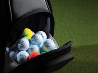 Golf ball pocket