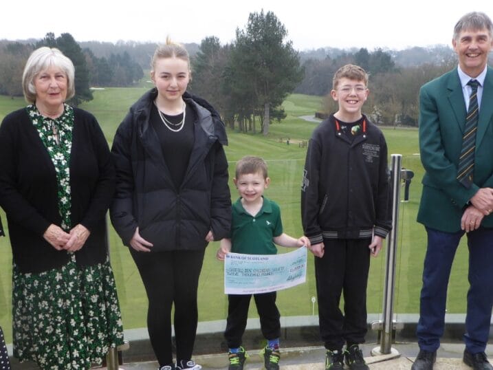 Abbeydale cheque presentation