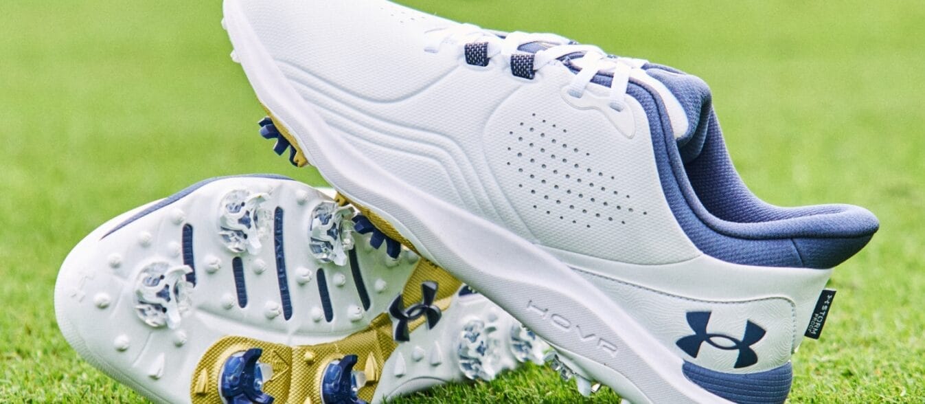 Under Armour Gold Edition Pro Drive shoes