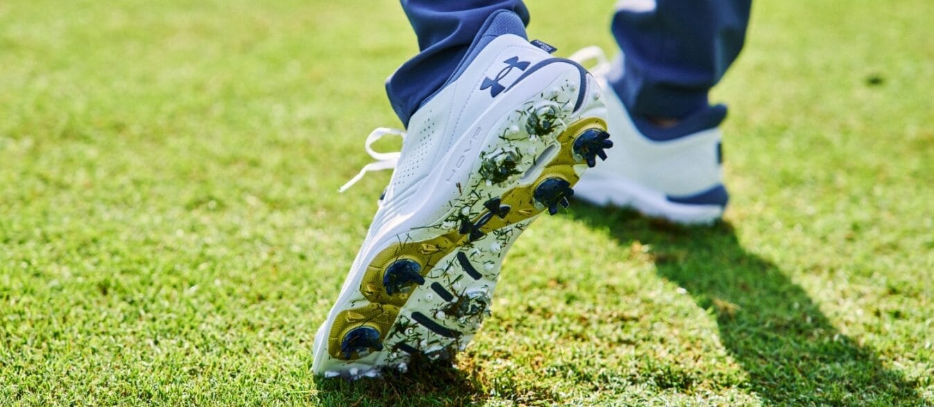 Under Armour Gold Edition Pro Drive shoes