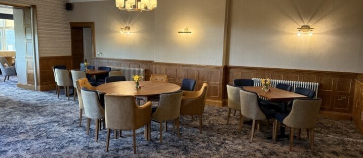 Alnmouth GC clubhouse