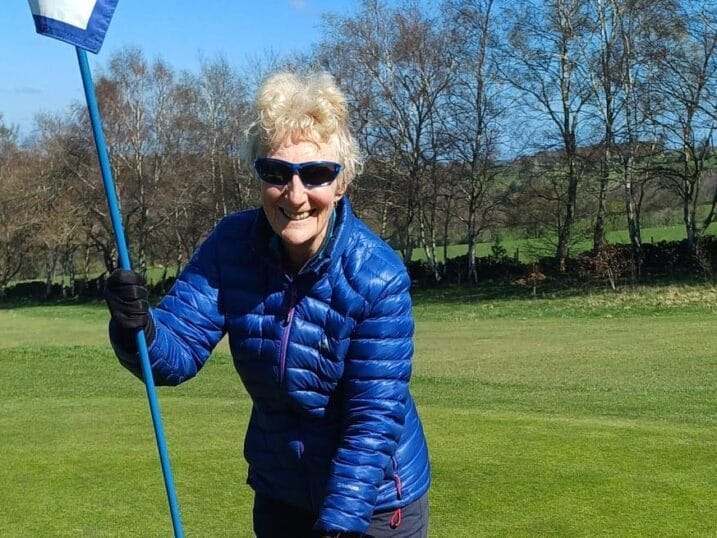 Barbara Farmer hole-in-one