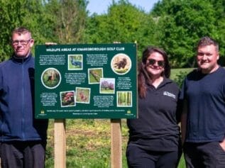 Knaresborough's wildlife notice board