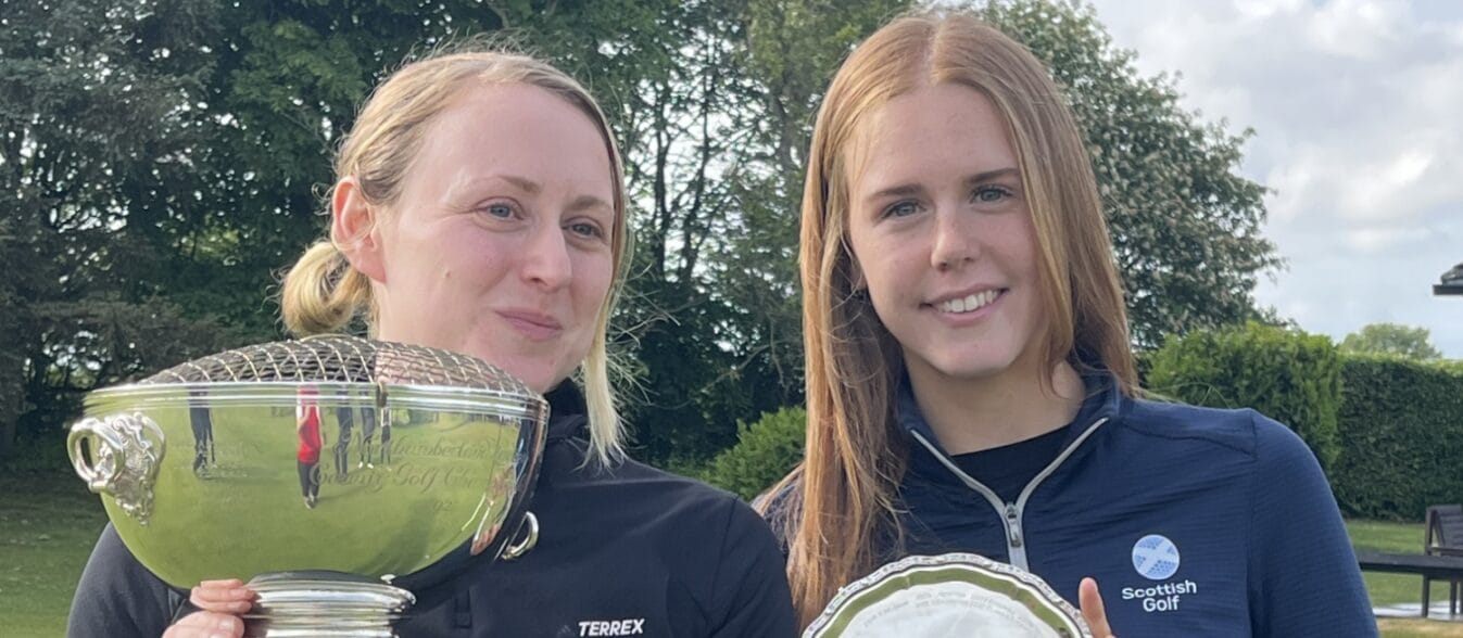 Rebecca Ferguson and Louisa Hamilton