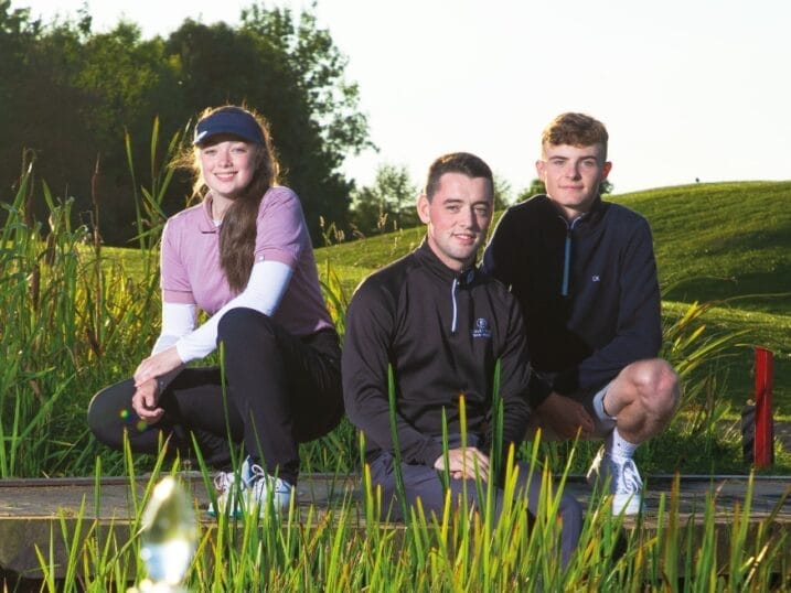 2024 champions Jessica Dorritt, Evan Oliver and Angus Buchanan