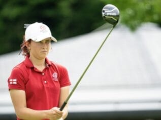 Charlotte Naughton at the Junior World Cup