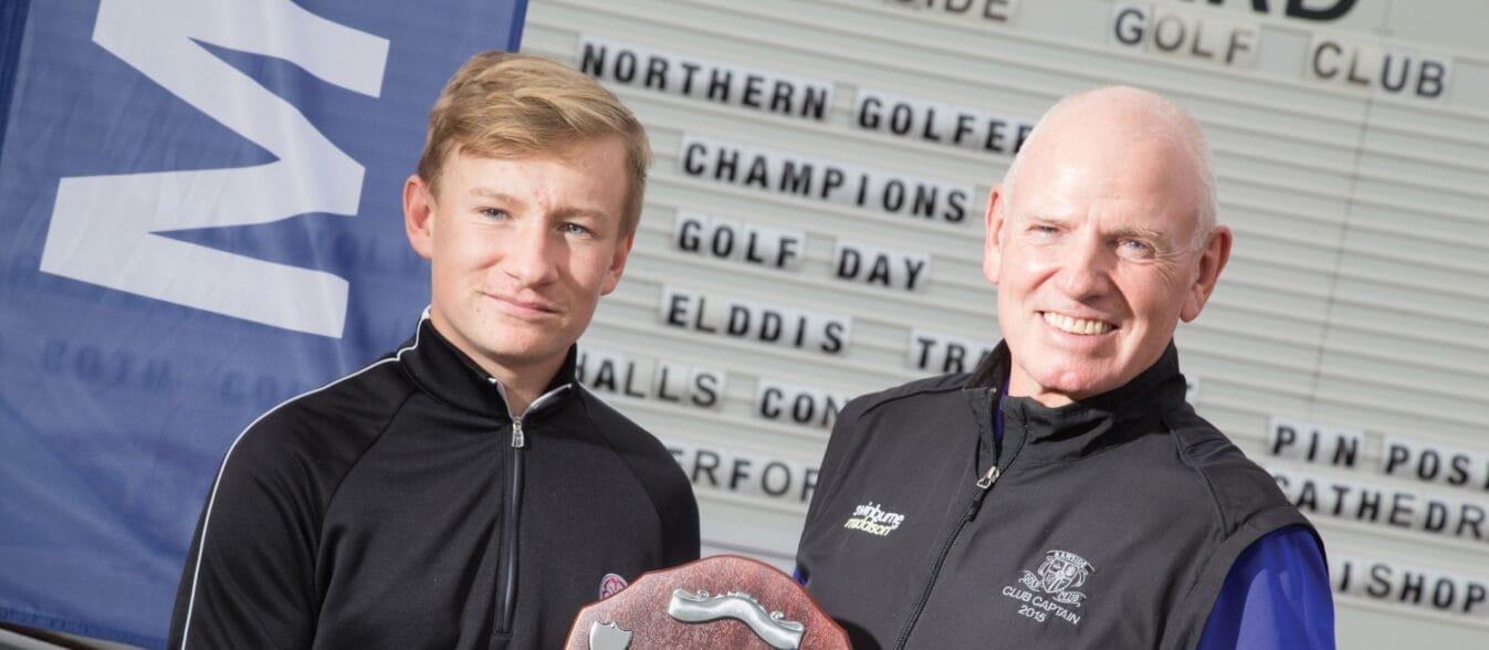 James at the Northern Golfer Junior Champion of Champions in 2016