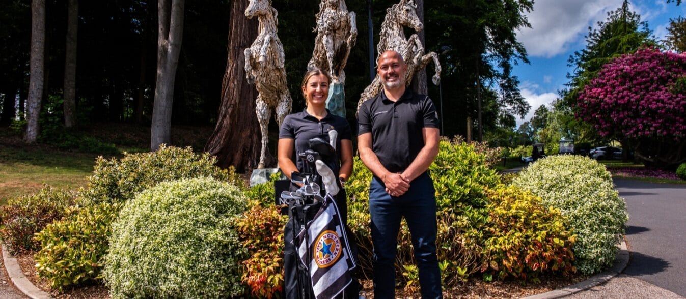 Jess Baker and Ian McElroy