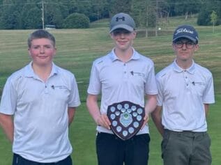 The Longhirst junior team