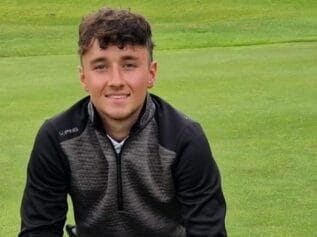 Huey Cunningham at the Bradford Open