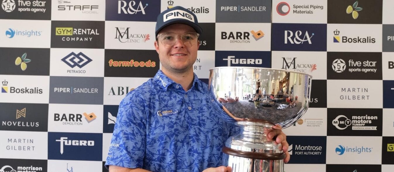 Rhys Thompson Downfield Masters Tartan Pro Tour