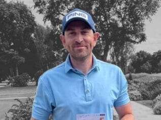 Rob Harris at the 2020protour event at Harrogate