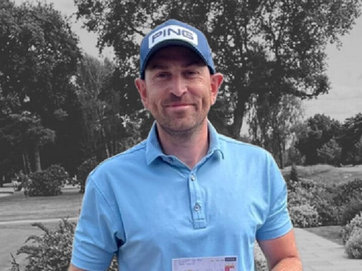 Rob Harris at the 2020protour event at Harrogate