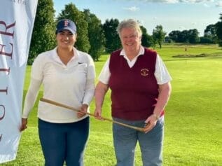 Zara Ali at the Pleasington Putter