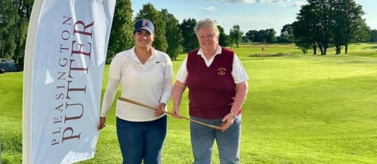 Zara Ali at the Pleasington Putter