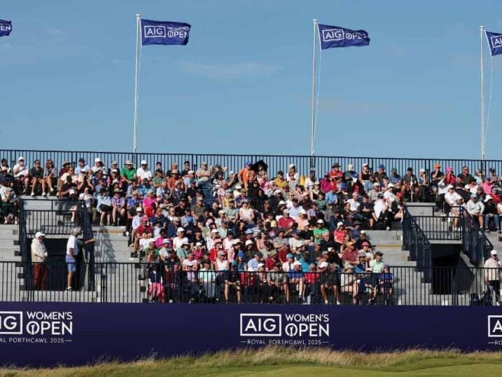 Crowds at the AIG Women's Open