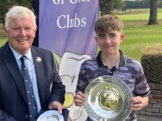 Albie Walker U14 winner