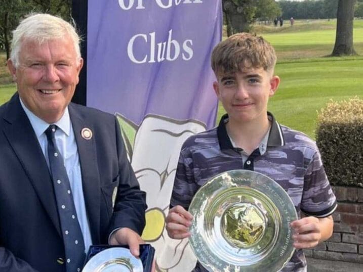 Albie Walker U14 winner