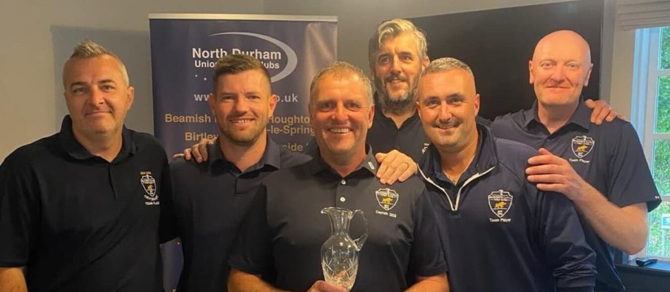 Brancepeth Castle's Knockout Trophy team