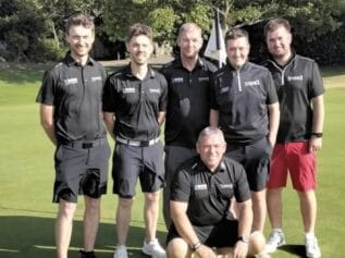 The Rothbury Davison Cup team