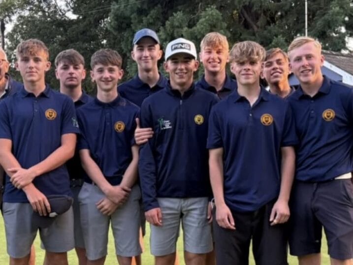 The Sheffield boys' team