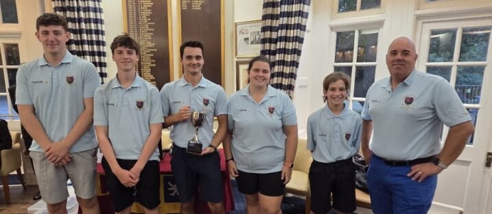 The Beamish Park Junior Clark Cup team