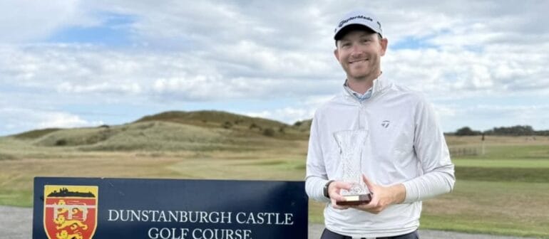 Bradley Rowntree at the Heineken Dunstanburgh Classic
