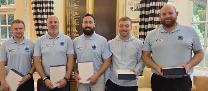 The Castle Eden Clark Cup team