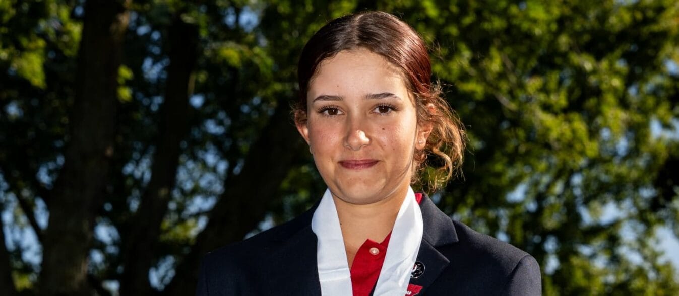 Charlotte Naughton at the World Championship