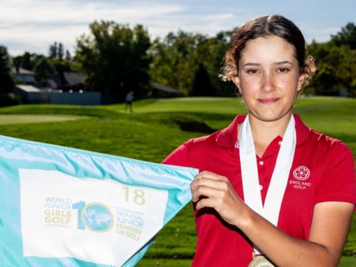 Charlotte Naughton at the World Championship