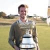 MaxBerrisford with the Yorkshire Amateur trophy - credit: Cameron Thomson