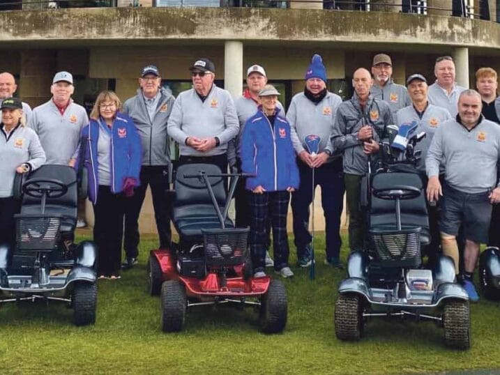 The Phoenix Cup team at St Andrews in 2024