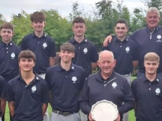 The Yorkshire boys team