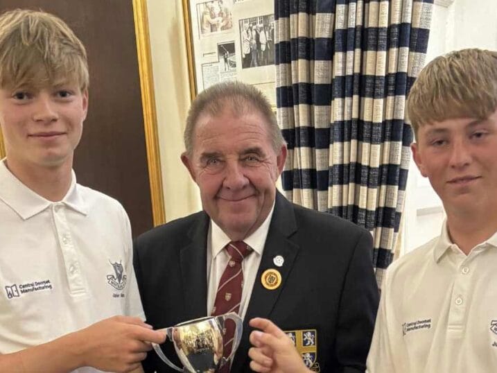 Whitburn's Junior Foursomes team