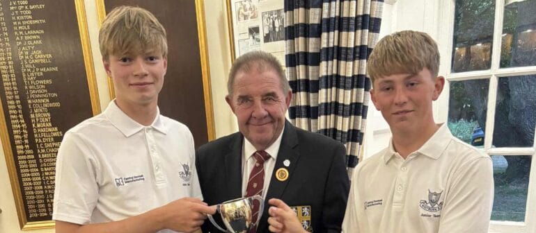 Whitburn's Junior Foursomes team