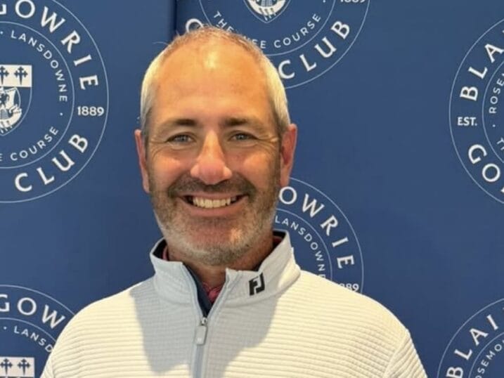 David Clark at the Blairgowerie pro am