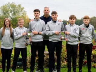 The Blackwell Grange junior team