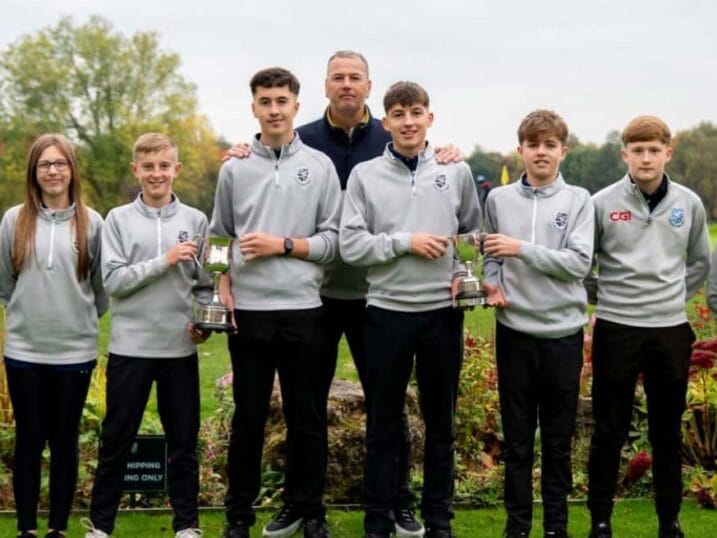 The Blackwell Grange junior team