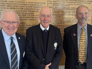 Andrew Barr, Alastair Davidson and Bob Stoffel