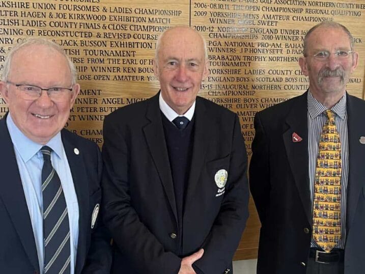 Andrew Barr, Alastair Davidson and Bob Stoffel