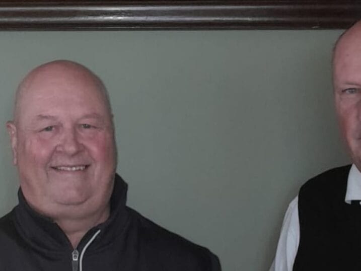 Chris Clarkson and Paul Kaye