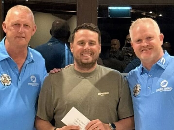 Kevin Batty, James Freeman and Steve Harrison