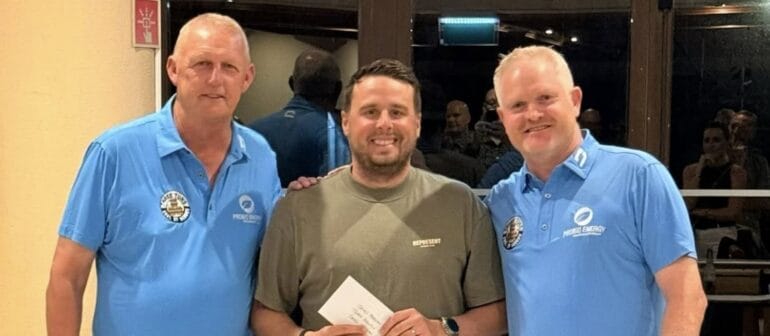 Kevin Batty, James Freeman and Steve Harrison